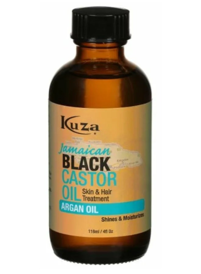 زيت الخروع الأسود الجامايكي، زيت الأرغان، 118 مل